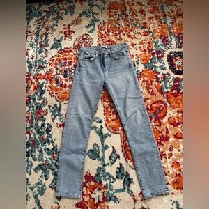 Agolde Light Blue Skinny Jeans
